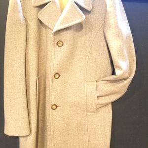 Wool dress coat